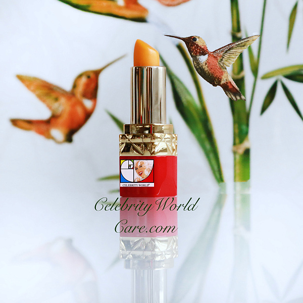 Натуральная увлажняющая губная помада с облепихой и мёдом